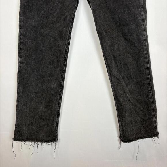 Gap Vintage Washed Black Straight Jeans Size: 30 Regular - Picture 5 of 7